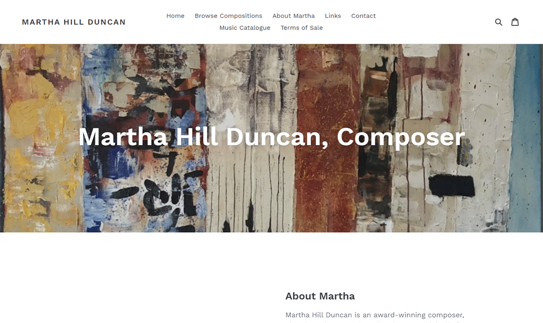 Shopify: Martha Hill Duncan